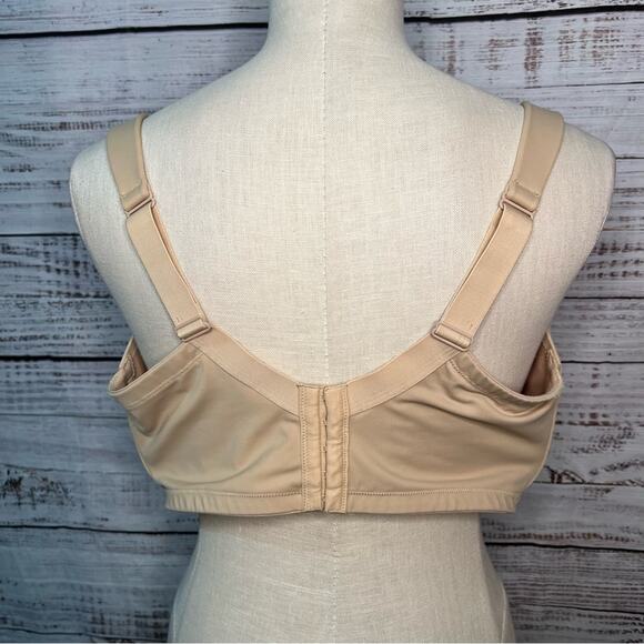 Cacique 40H Bra Lightly Lined T Shirt Bra No Wire Nude Tan Wireless Lane Bryant - Picture 3 of 10